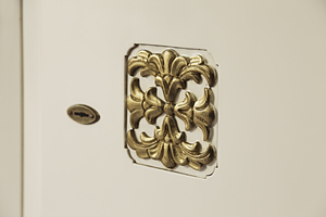 particolare in foglia oro